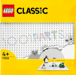 LEGO CLASSIC Witte BouwPlaat 255x255mm