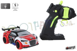 Roadstar R/C Rally Auto rood 13cm