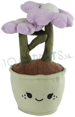 Knuffel Bloem XL lila 45 cm