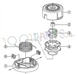 Honda 72566-VL1-631 foto 1