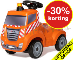 Ferbedo Bio Loopauto Vrachtwagen Oranje