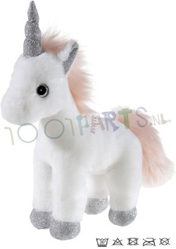 Eenhoorn staand met Glitter 28 cm