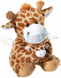 Misanimo Giraf met baby 25 cm