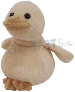 Eendje 12 cm wit
