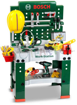 BOSCH kinder Werkbank met Toebehoren