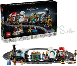 LEGO Icons Feestelijke Kersttrein