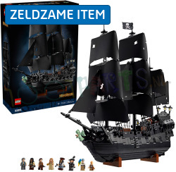 Het piratenschip v kapitein Jack Sparrow
