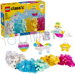 LEGO CLASSIC Magische Transparante doos