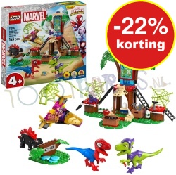 Spidey & Gobby's raptorstrijd + Boomhut