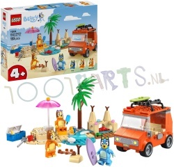 LEGO Bluey's Autorit naar het Strand