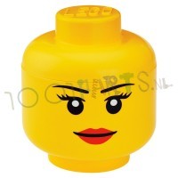 LEGO OPBERGBOX HEAD GIRLS LARGE meisje