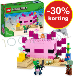 LEGO MINECRAFT Het AxolotlHuis