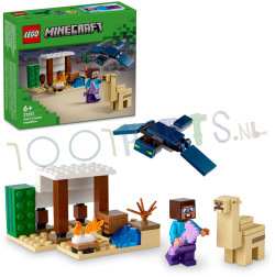 LEGO MINECRAFT Steve's Woestijnexpeditie