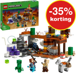 LEGO MINECRAFT De WoestenijMijnschacht