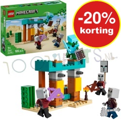 LEGO MINECRAFT De Illagers i de Woestijn