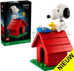 LEGO Ideas Peanuts: Snoopy's Hondenhok