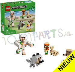 LEGO Minecraft Kipberijder Woestijnaanva