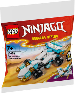 NINJAGO Zane's drakenkracht voertuigen