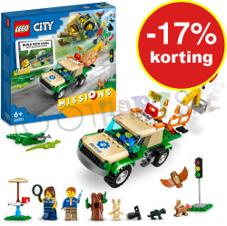 LEGO CITY Wilde Dieren Reddingsmissies