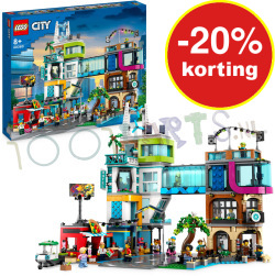 LEGO CITY BinnenStad met div. Winkeltjes