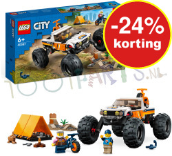 LEGO CITY 4x4 TerreinWagen Avonturen