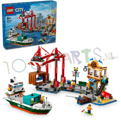 LEGO CITY Haven met VrachtSchip