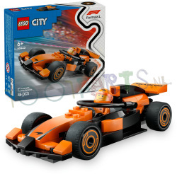 CITY F1® Coureur met McLaren Racewagen