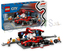 CITY F1 Pitstop & Pitcrew + Ferrari Auto