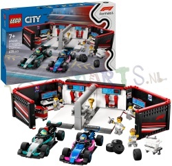 F1 Garage + Mercedes-AMG & Alpine auto's