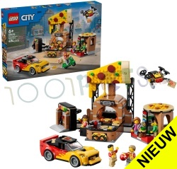 LEGO City Pizzacentrale met Voertuigen