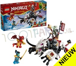 Ninjago Zilvar en Grimtak het Drakenbees