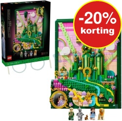 LEGO Wicked Emerald City Muurkunst