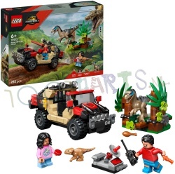 Jurassic World Offroad Raptorontsnapping