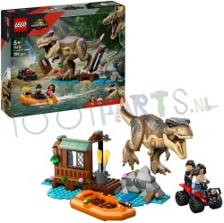 Jurassic World T. Rex Rivierontsnapping