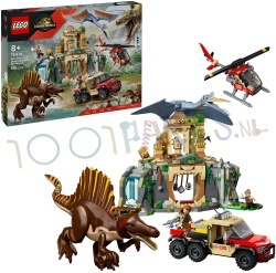 Jurassic World Spinosaurus en Quetzal-