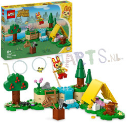 Animal Crossing Kamperen met Bunnie