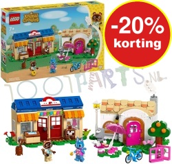 Animal Crossing Nooks hoek & Rosies huis