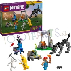 LEGO Fortnite Peely en Sparkplugs Kamp