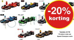 10 Speed Champions F1 auto's in Set