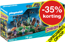 Playmobil Scooby Doo Op het Kerkhof