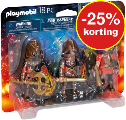 PLAYMOBIL Set van 3 Burnham Raiders
