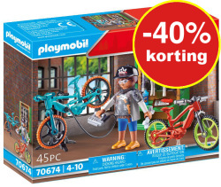 PLAYMOBIL Gift set E-bike Werkplaats
