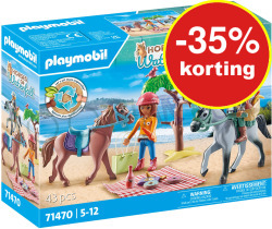 PLAYMOBIL Paardrijden naar het Strand