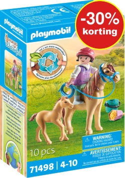 PLAYMOBIL Kind met Pony en Veulen