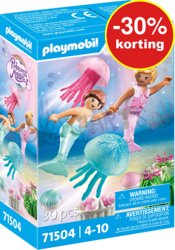 PLAYMOBIL Zeemeerminkinderen met Kwallen