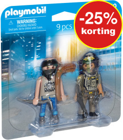PLAYMOBIL Politie-eenheid & Bandiet