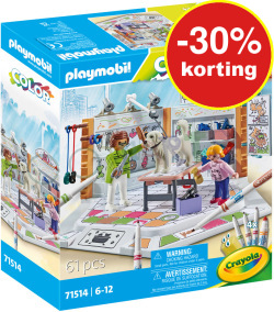 PLAYMOBIL Color Hondensalon