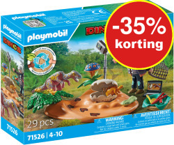 PLAYMOBIL Stegosaurusnest met Eierdief