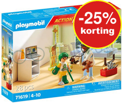 PLAYMOBIL Kinderarts met Teddybeer
