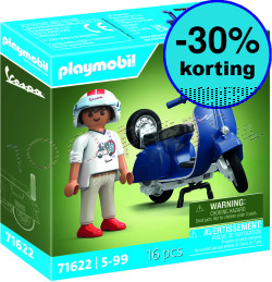 PLAYMOBIL Vespa 150 Sprint Veloce Blauw